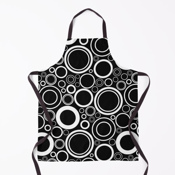 Item preview, Black white circle pattern designed and sold by Doninni.