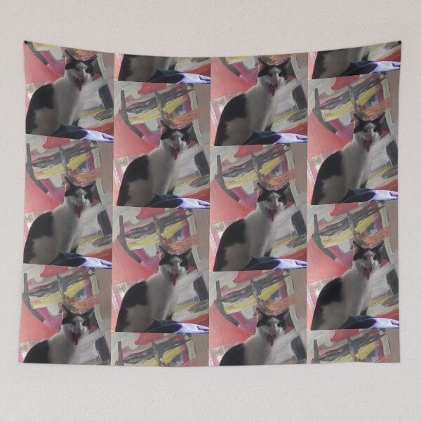 Item preview, Cat Yawn Art designed and sold by DancingCreek.