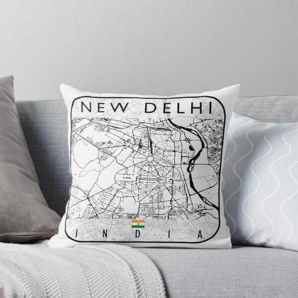 Item preview, NEW DELHI MAP INDIA designed and sold by hatimelhag.