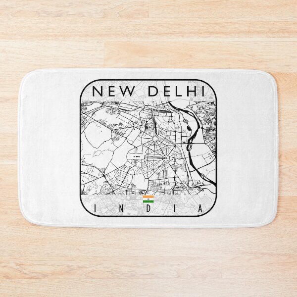 Artikelvorschau, NEU DELHI KARTE INDIEN entworfen und verkauft von hatimelhag.
