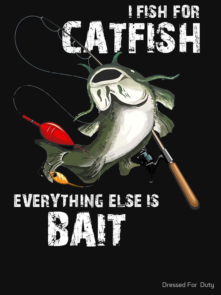 I fish for Catfish Funny Fishing Quote' Mouse Pad