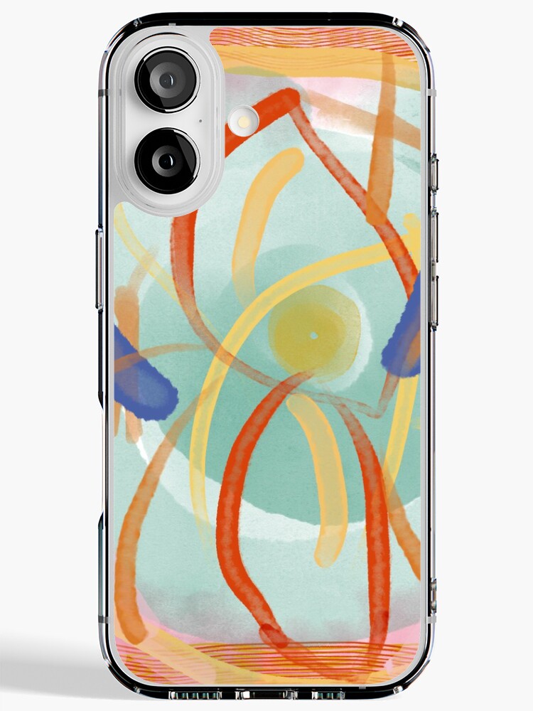 Thumbnail 1 of 5, iPhone Case, Red and Purple pattern designed and sold by Gans10.