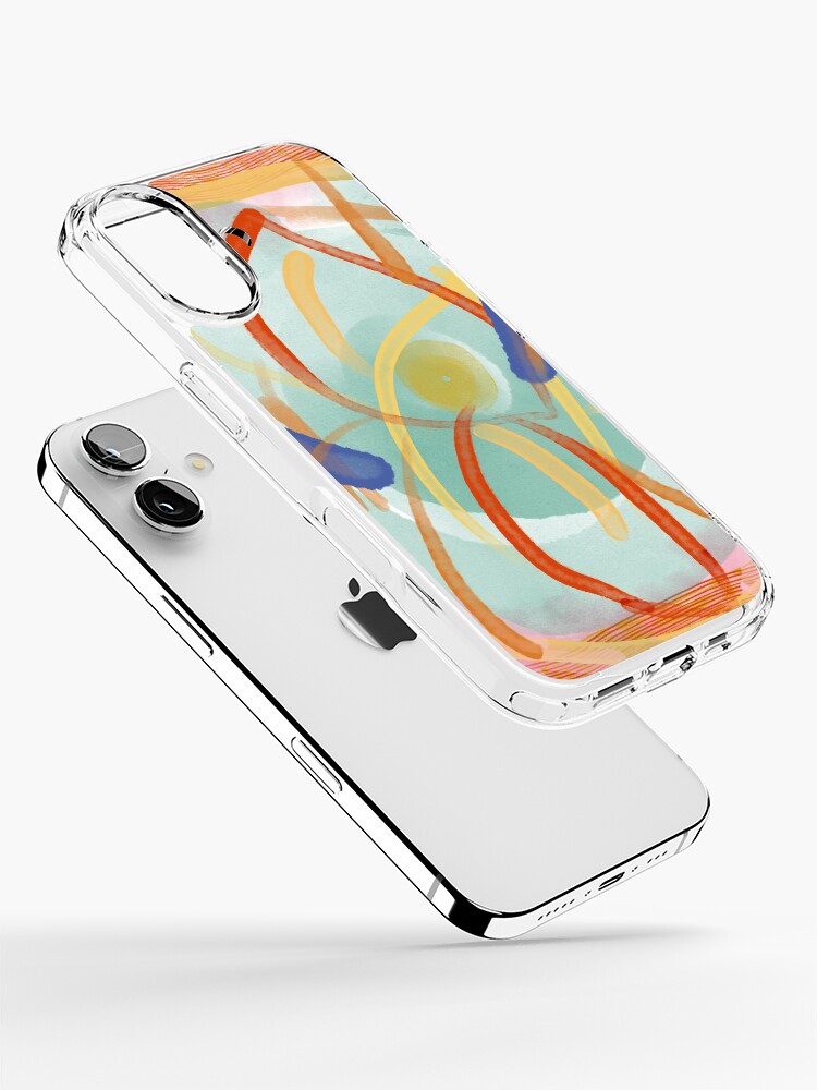 Thumbnail 2 of 5, iPhone Case, Red and Purple pattern designed and sold by Gans10.