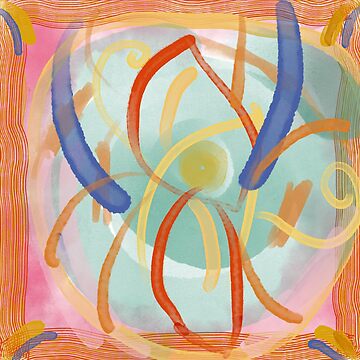 Artwork thumbnail, Red and Purple pattern by Suguna Ganeshan