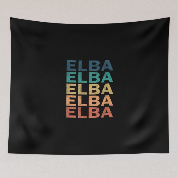 Item preview, Elba Name T Shirt - Elba Vintage Retro Elba Name Gift Item Tee designed and sold by ueenanerne.