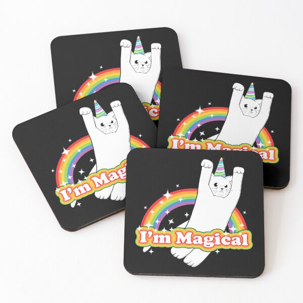 Item preview, I'm Magical - Unicorn cat designed and sold by Ridaelb.
