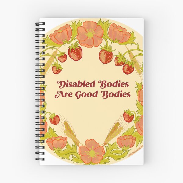 Item preview, Disabled Bodies Are Good Bodies designed and sold by fabfeminist.
