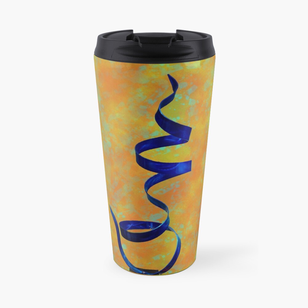 Twirl Abstract Art Travel Coffee Mug