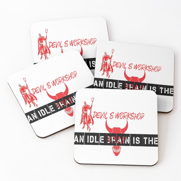 Item preview, An idle brain is the devil’s workshop - cute funny trending music usa designed and sold by atomsama.