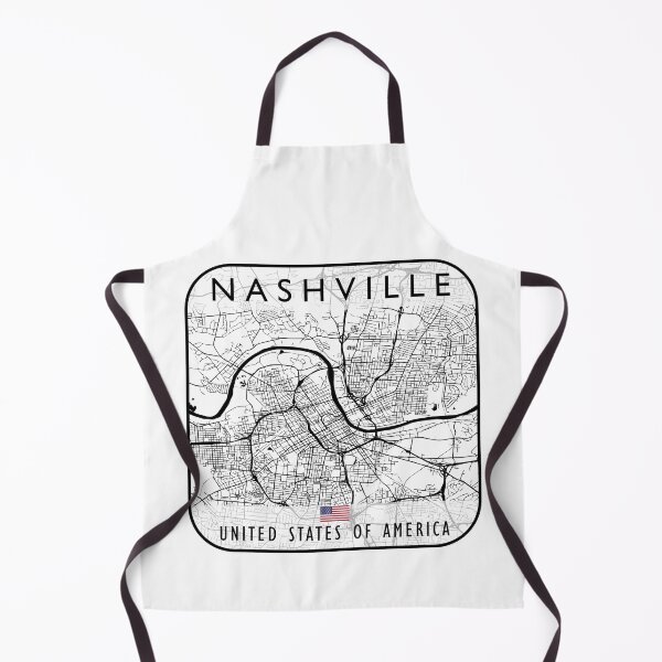 Artikelvorschau, NASHVILLE KARTE USA entworfen und verkauft von hatimelhag.