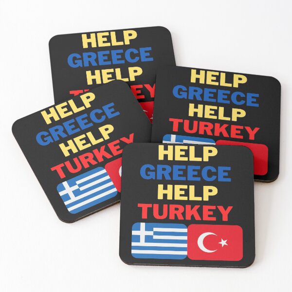 Item preview, Help Greece Help Turkey designed and sold by 2Cheesy4U.