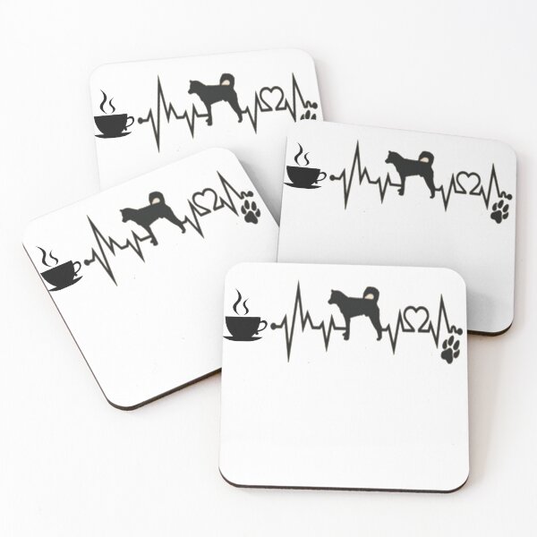 Item preview, coffee and korean jindo designed and sold by Anoirshop ⭐⭐⭐⭐⭐.