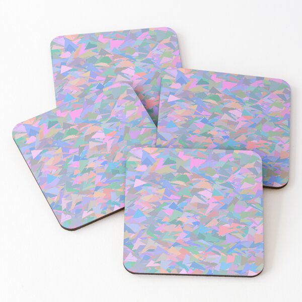 Item preview, Rainbow Pastel Triangles designed and sold by inkyblackroses.