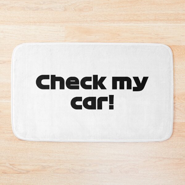 Item preview, Check My Car - VER. Hungarian GP 2021 (Black) designed and sold by FilipeFerreira.
