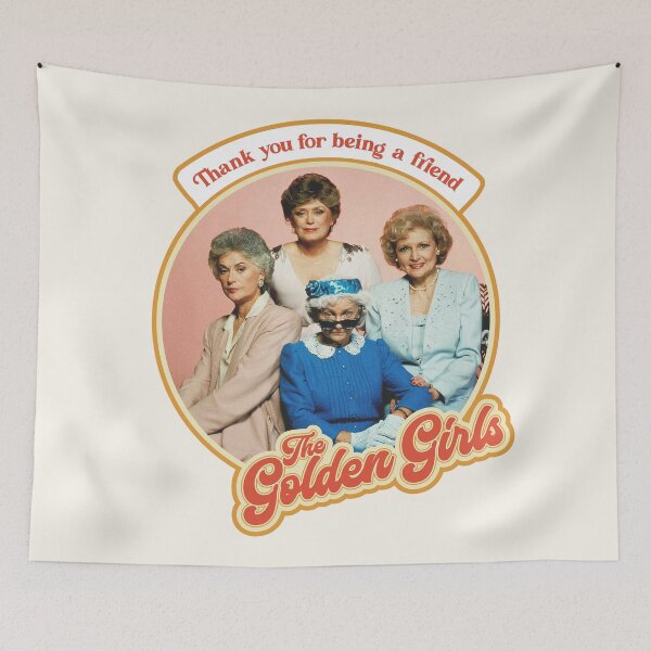 Item preview, Golden Girls Thank You For Being a Friend Retro Tribute designed and sold by acquiesce13.