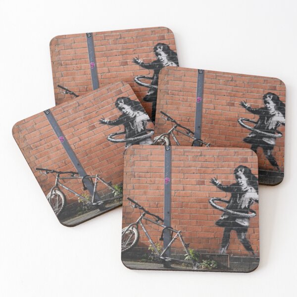 Item preview, Hula Hoop Girl - Nottingham  #6 designed and sold by BanksyArtShop.