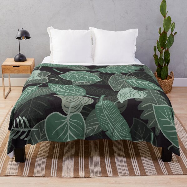 Item preview, Dark leaves pattern designed and sold by Doninni.