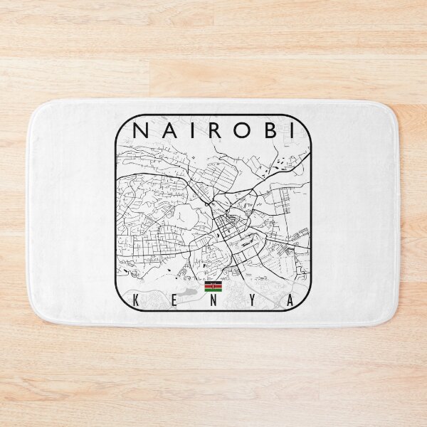 Item preview, NAIROBI MAP KENYA designed and sold by hatimelhag.