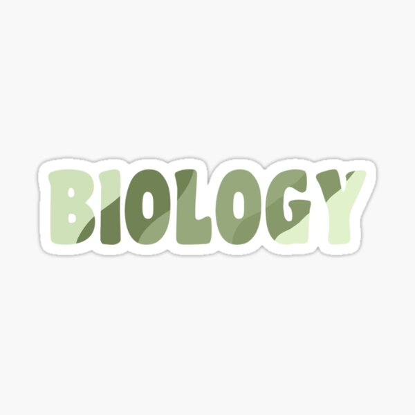 Item preview, Biology school sticker big designed and sold by Mywaytothehigh.