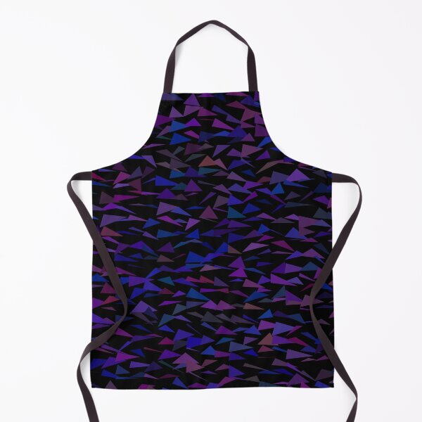 Item preview, Dark Purple and Blue Triangle Pattern designed and sold by inkyblackroses.