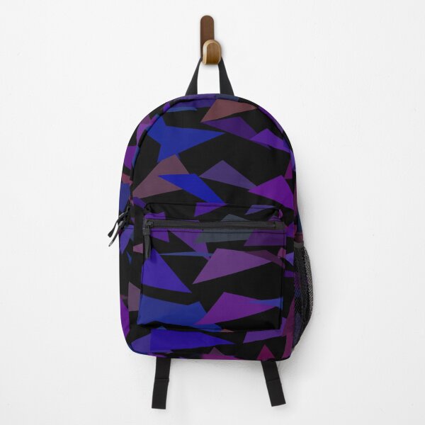 Item preview, Large Dark Blue and Purple Triangles designed and sold by inkyblackroses.