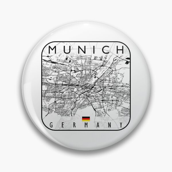 Item preview, MUNICH MAP GERMANY designed and sold by hatimelhag.
