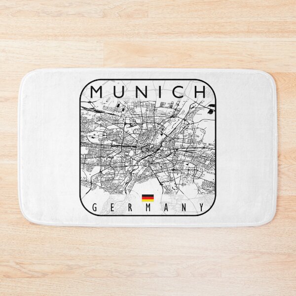 Item preview, MUNICH MAP GERMANY designed and sold by hatimelhag.