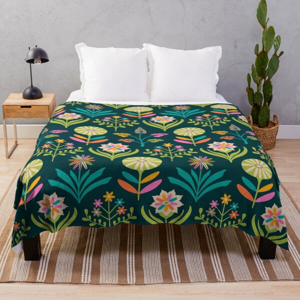 Item preview, TAMI MOD FLORAL PATTERN - Bright Colours - UnBlink Studio by Jackie Tahara designed and sold by Jackie Tahara of UnBlink Studio.