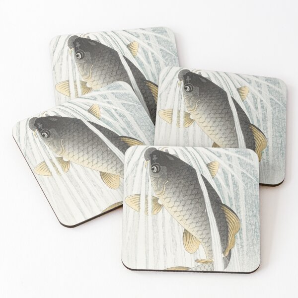 Item preview, Vintage Japanese Carp Fish Remixed by Bossy Cat Home designed and sold by BossyCatHome.