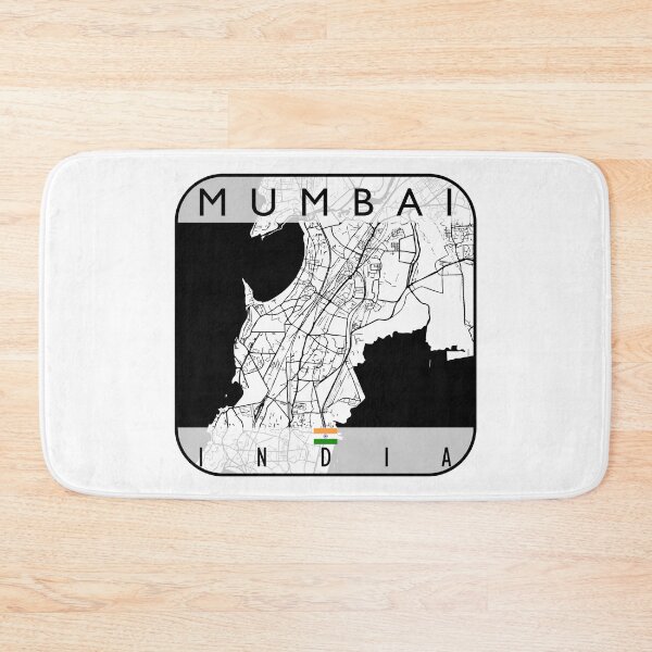 Item preview, MUMBAI MAP INDIA designed and sold by hatimelhag.