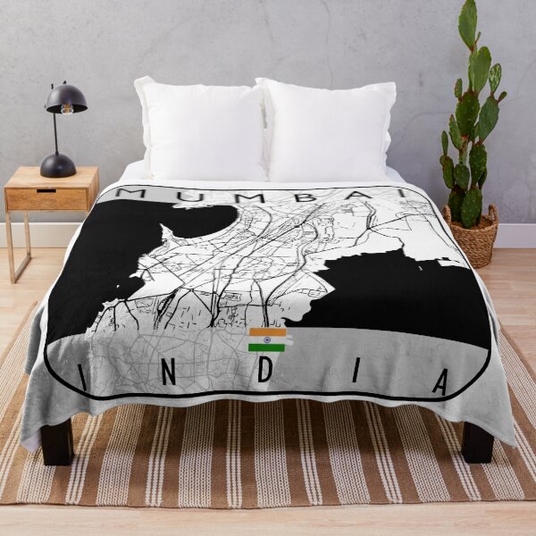 Item preview, MUMBAI MAP INDIA designed and sold by hatimelhag.