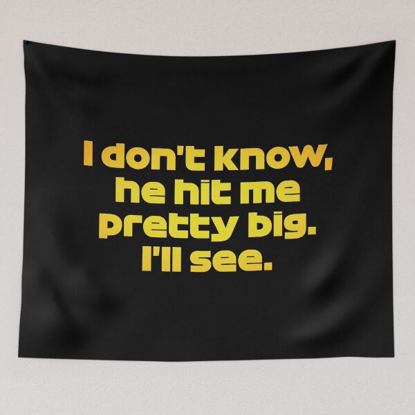 Item preview, I Don't Know, He Hit Me Pretty Big. I'll See - NOR. Hungarian GP 2021 designed and sold by FilipeFerreira.