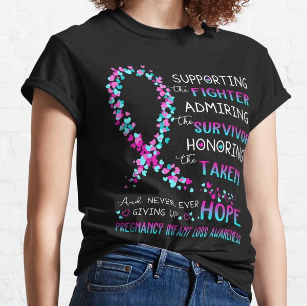 Item preview, Supporting Fighter Pregnancy Infant Loss Awareness designed and sold by largellie.
