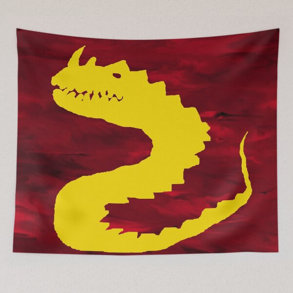 Item preview, Nice Simple Digital Dragon Shapes Art D126 designed and sold by SelfUpgrade.