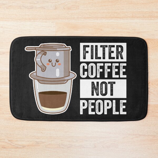 Item preview, Filter Coffee, Not People Kawaii Ca Phe Phin designed and sold by MeowsAndMakes.