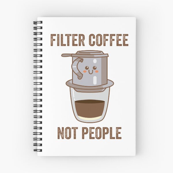 Item preview, Filter Coffee, Not People Kawaii Ca Phe Phin designed and sold by MeowsAndMakes.