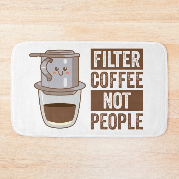 Item preview, Filter Coffee, Not People Kawaii Ca Phe Phin designed and sold by MeowsAndMakes.