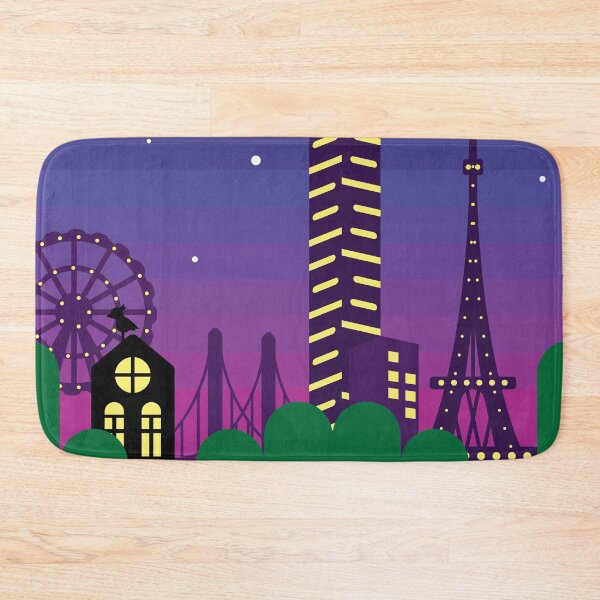Item preview, Midnight Cityscape designed and sold by Benlocreative.