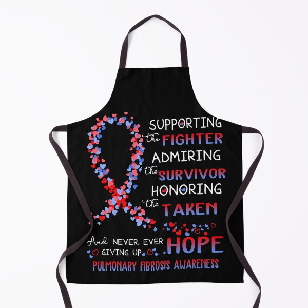 Item preview, Supporting Fighter Pulmonary Fibrosis Awareness designed and sold by largellie.