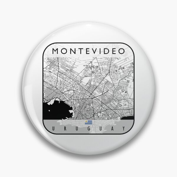 Item preview, MONTEVIDEO MAP URUGUAY designed and sold by hatimelhag.