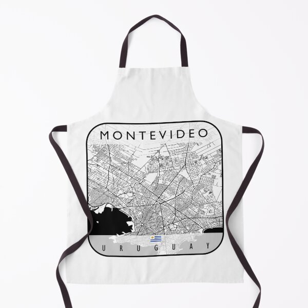Item preview, MONTEVIDEO MAP URUGUAY designed and sold by hatimelhag.