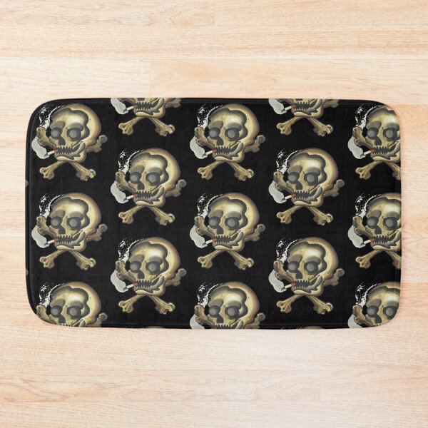 Item preview, SMOKING SKULL watercolor drawing designed and sold by 999shirts.