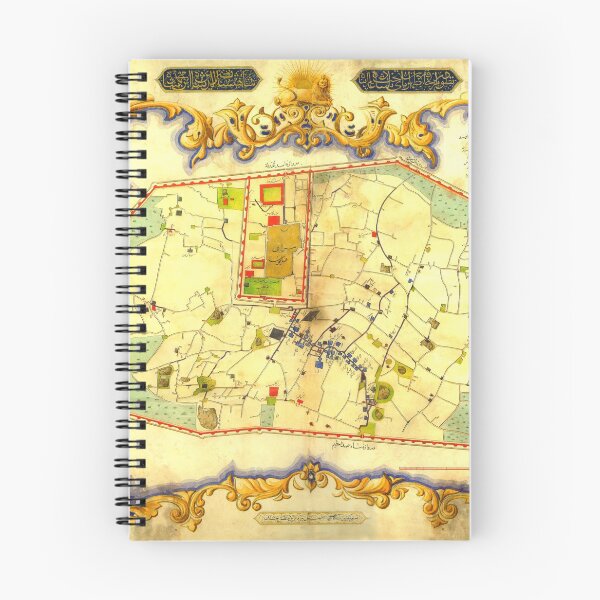 Artikelvorschau, Alte Karte von Teheran im Iran (1848) entworfen und verkauft von ganje.