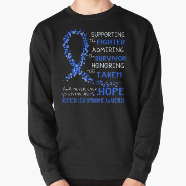 Item preview, Supporting Fighter Restless Legs Syndrome Awareness designed and sold by largellie.