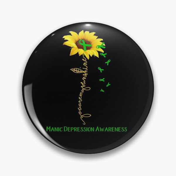 Item preview, Sunflower You Are My Sunshine Manic Depression Awareness designed and sold by Brad-FI.