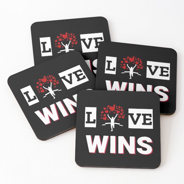 Item preview, LOVE WINS - Motivational Quote designed and sold by Luvjesus2.