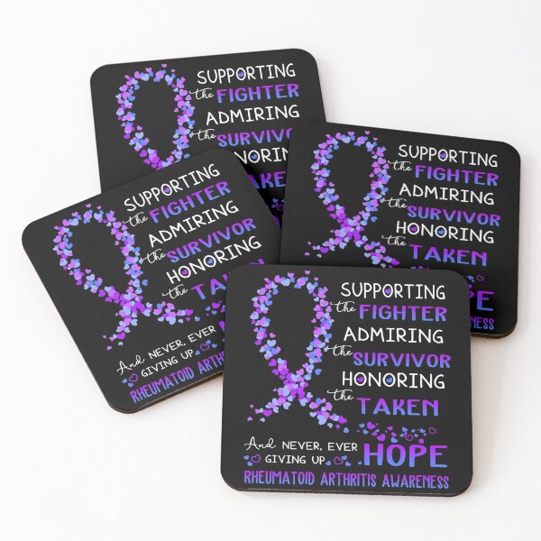 Item preview, Supporting Fighter Rheumatoid Arthritis Awareness designed and sold by largellie.