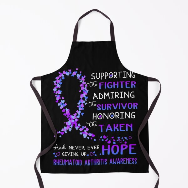 Item preview, Supporting Fighter Rheumatoid Arthritis Awareness designed and sold by largellie.
