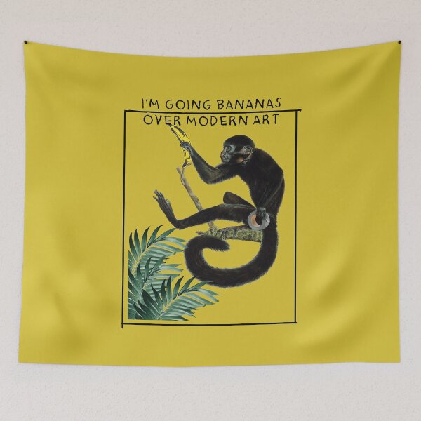 Item preview, Modern art and bananas designed and sold by BarcelonaLights.
