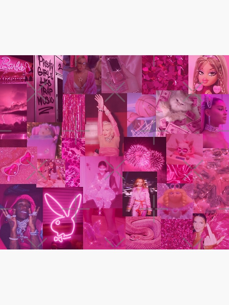 80 PINK, BOUJEE, BADDIE Collage Aesthetic. Set of 80 Pictures! Digital  Prints